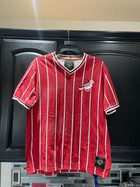 Vintage Football Town Shirt Mens Bristol The Robin Home Retro Football Shirt